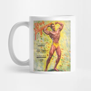 YOUR PHYSIQUE - Vintage Physique Muscle Male Model Magazine Cover Mug